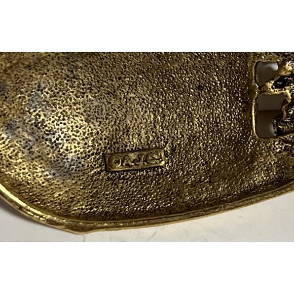 Key Chain Primavera AJC Penny Noah's Ark and Animals Gold Tone Heavy Vintage - Picture 5 of 7